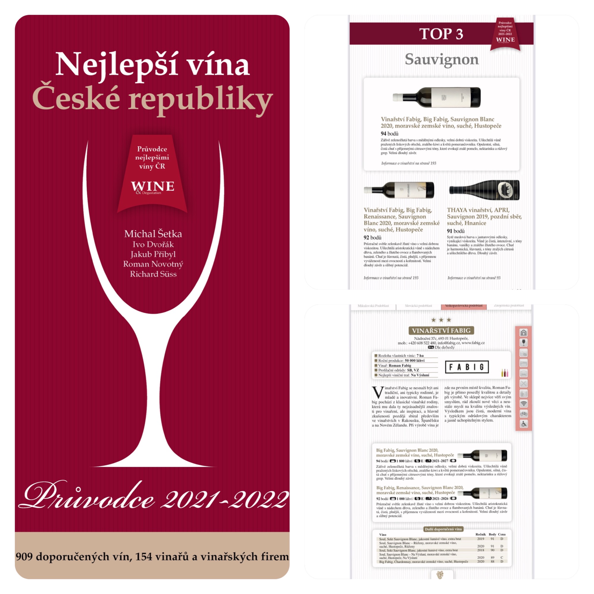 The new edition of the Guide to the best wines of the Czech Republic has just arrived!